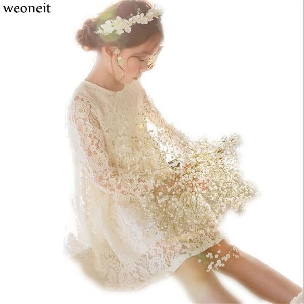 

girl's dresses weoneit long sleeve dress for girls clothing baby girl teenager party wedding kids casual clothes vestido infantil, Red;yellow