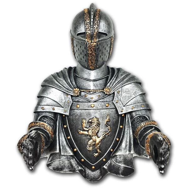 

toilet paper holders roll medieval statue knight to remember gothic bathroom decor towel holder