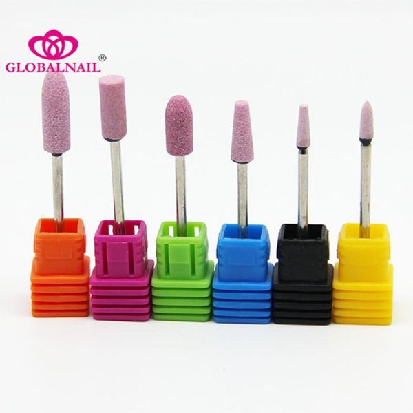 

nail drill beauty manicure corundum bits removal cuticle cleaner tools1, Silver