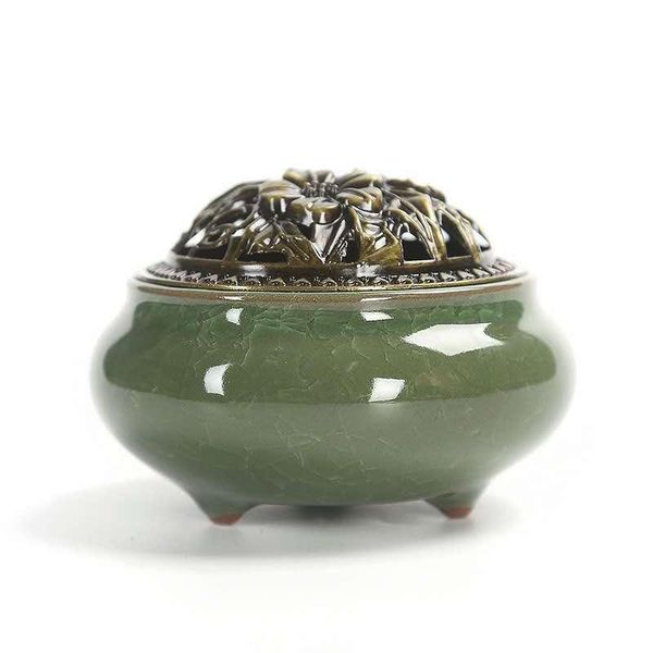 

fragrance lamps 1pc mini ceramic incense burners portable censer holder for home living room decoration ornament yoga gift