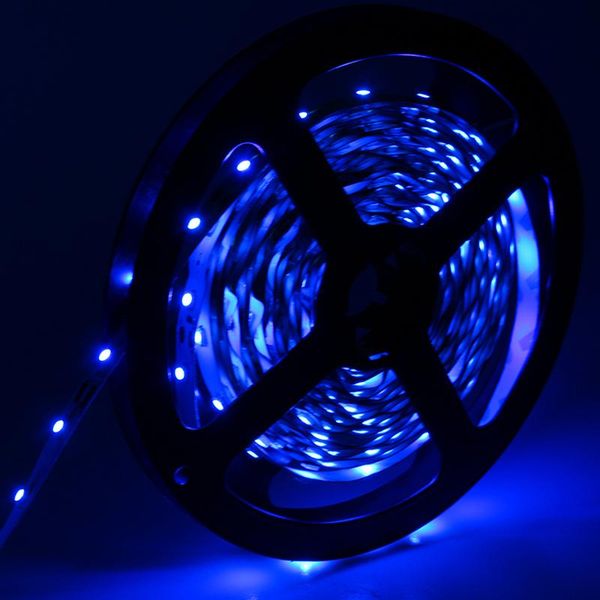 

5m 3528 smd led strip light 60led/m 300leds string ribbon dc12v tape with 2a power adapter indoor decorative strips