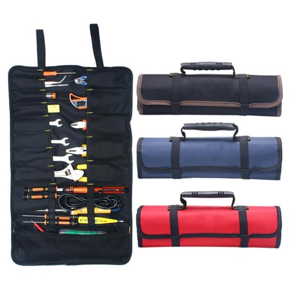

hanging baskets chef knife bag roll carry case kitchen cooking portable 22 pockets