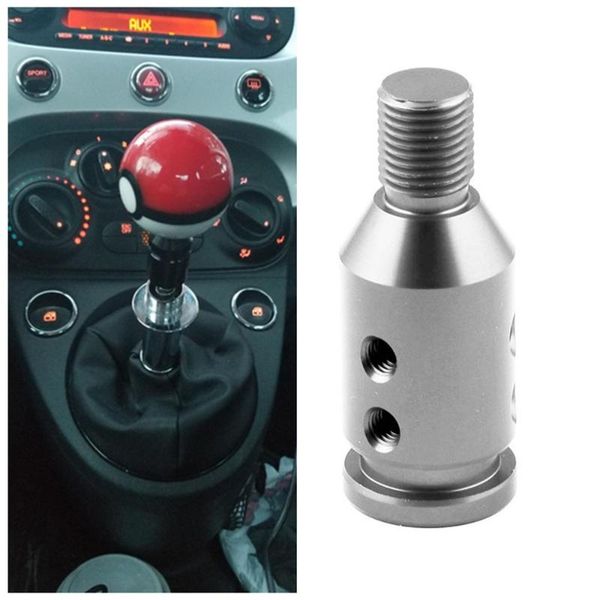 

shift knob adapter universal aluminum non threaded shifters fit for 12x1.25mm car