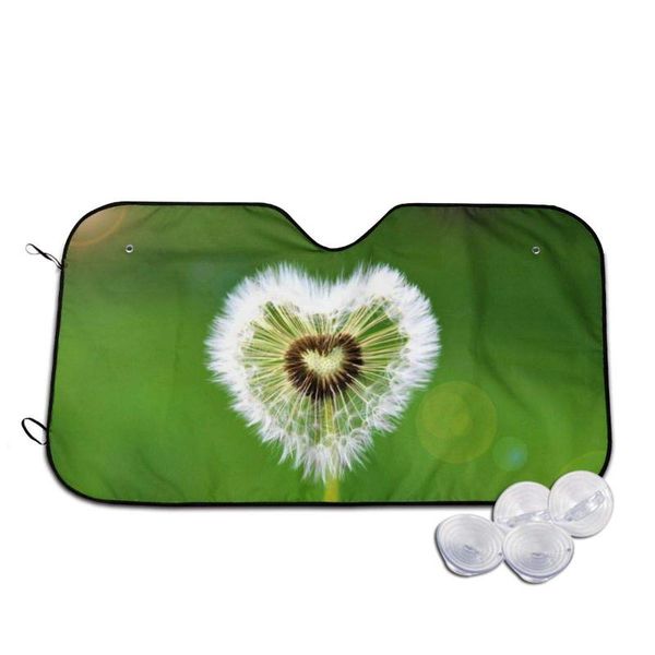 

car sunshade windshield dandelion heart sun shade sunshade,auto visor