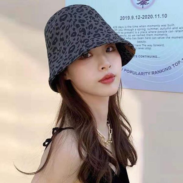 

wide brim hats women's summer panama hat 2021 arrival youth girl fashionleopard bucket sun caps female outdoor travel fisherman, Blue;gray