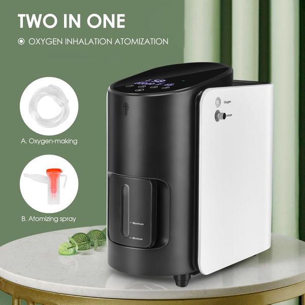 

ttlife 1~7l/min protable oxygen generator concentrator making machine household air purifiers without battery in stock