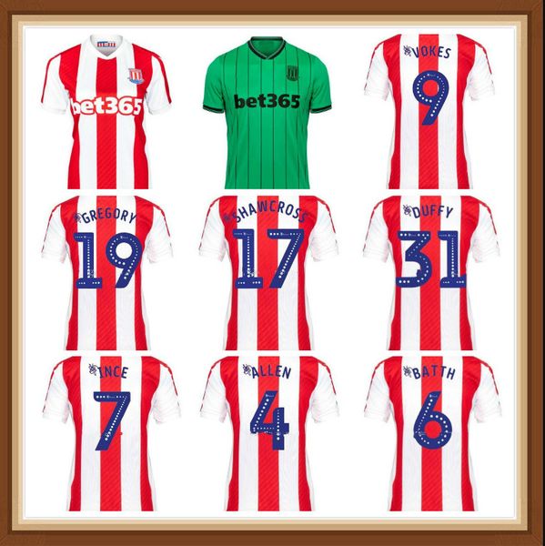

2021 2022 stoke city soccer jerseys home away clucas gregory powell campbell mcclean vokes afobe customize 21 22 man football shirts10, Black;yellow