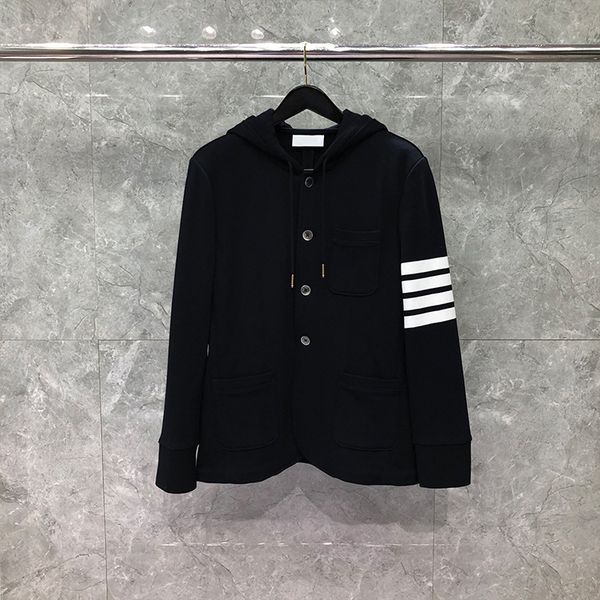 

jacket dongguan daizhiying tb hooded suit fashion casual yarn dyed, Black;brown