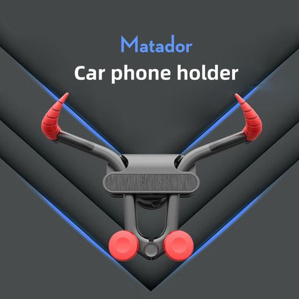 

matador gravity car phone holder in mobile cell stand air vent clip telephone support accessories bracket for 12 11 mounts & holders