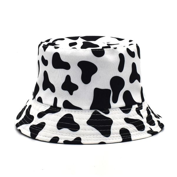 

cow bucket hat cows print summer hats fisherman hat 211294, Blue;gray