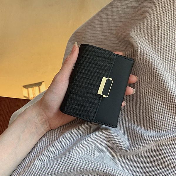 

card holders wallet bag large capacity women's small fashion purse carteira masculina, Brown;gray
