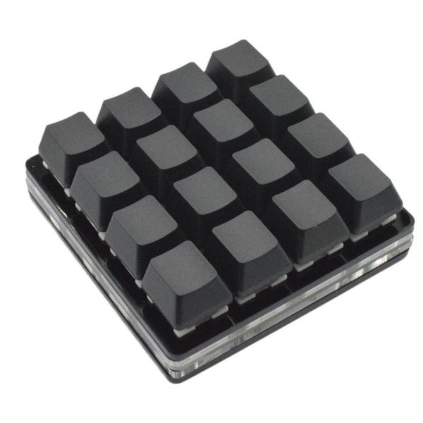 

keyboards 16-keys mini keypad gaming mechanical keyboard programmable macro custom shortcut keys switch for poshop drawing