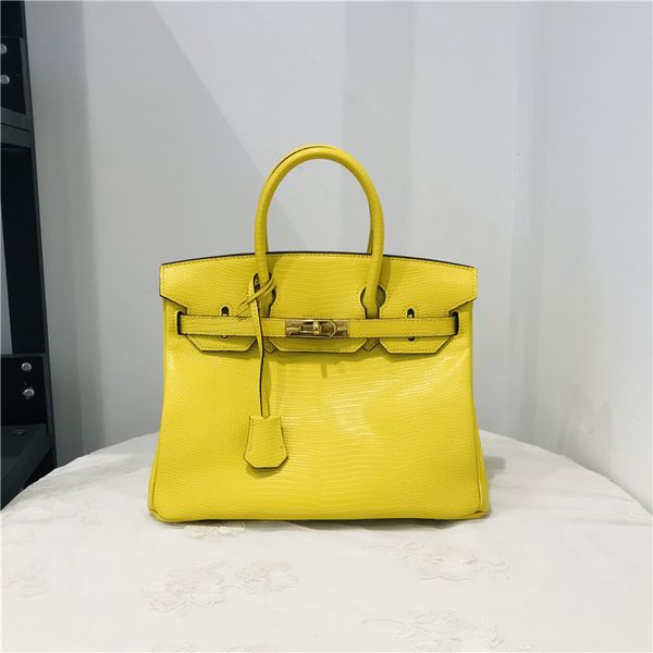 

leather women s bag classic bag lizard leather temperament fashion portable one shoulder messenger bag women s fashion
