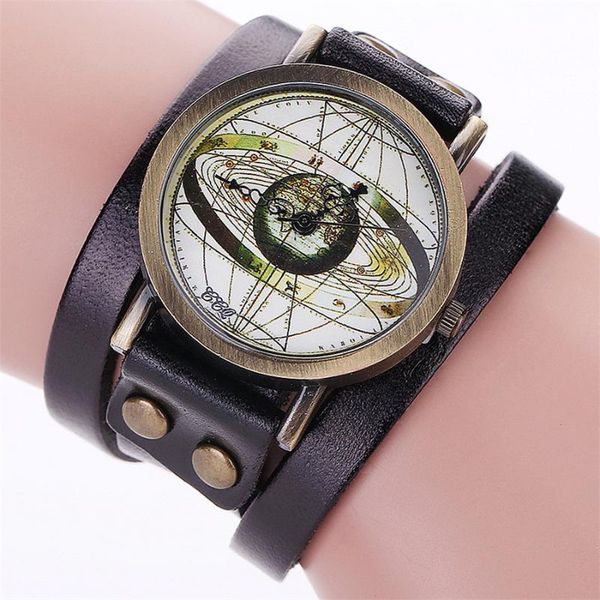 

wristwatches drop genuine leather antique watch casual vintage women quartz wrist relogio feminino, Slivery;brown
