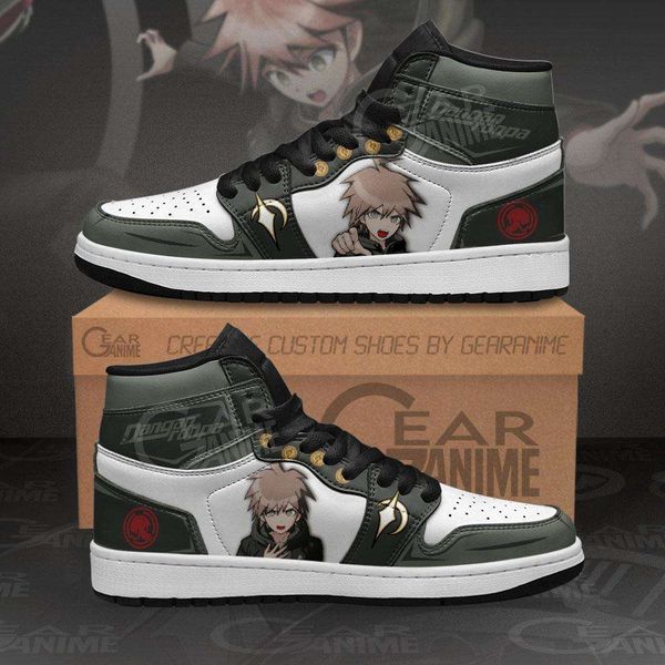 

makoto naegi sneakers danganronpa custom anime sport shoes