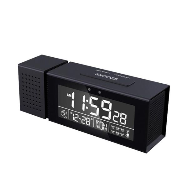 

other clocks & accessories 1pc ts-p30 household alarm clock luminous bedside lamp without battery (black)