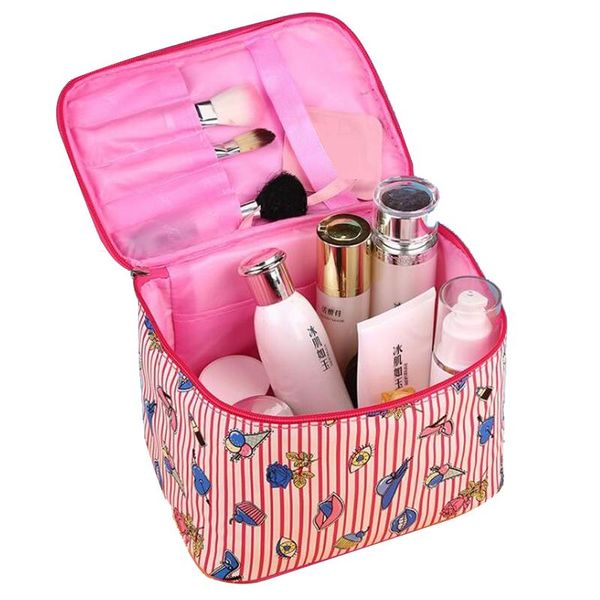 

storage bags flamingo cosmetic bag necessaire travel organizer make up box toiletry kit wash toilet large waterproof pouch