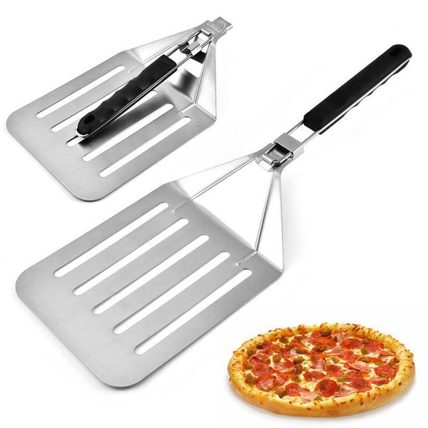 

other bakeware stainless steel cake transfer shovel thickened pizza foldable drain kitchen supplies