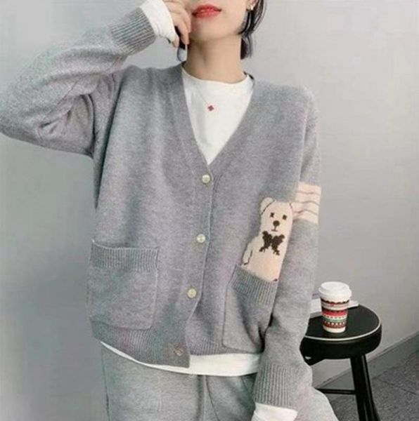 

women's jackets jacket women clothing harajuku clothes 2021 spring fall plus size coat knitted korean fashion loose striped long sleeve, Black;brown