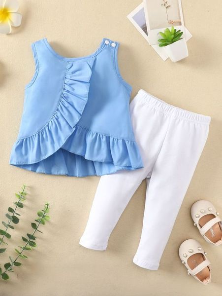 

baby peplum & leggings she, White