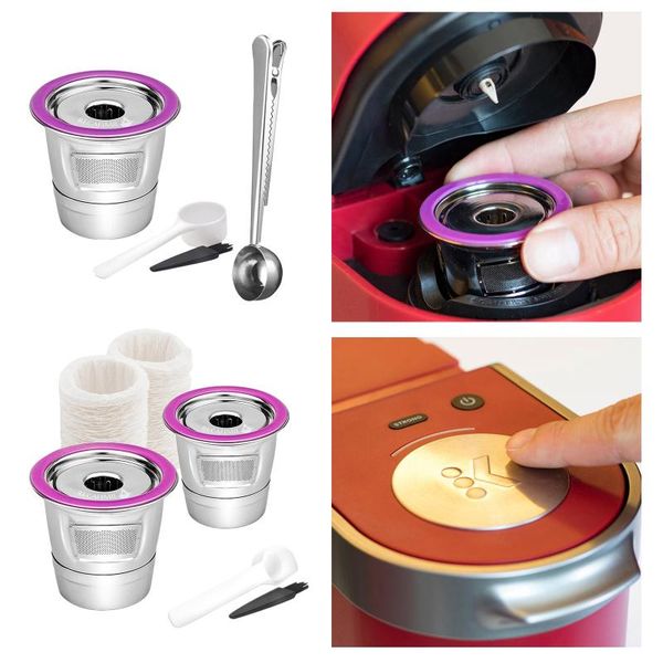 

coffee filters k-cups 50 disposable paper pod for keurig 2.0