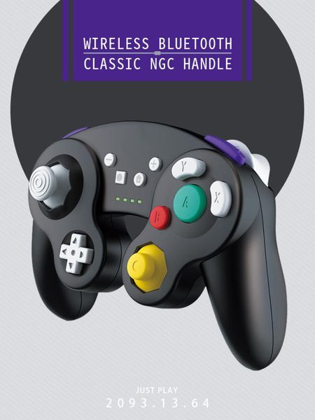 

gamepads ngc controller wireless bluetooth joystick for switch game console/switch type-c charging gamepad controllers & joysticks
