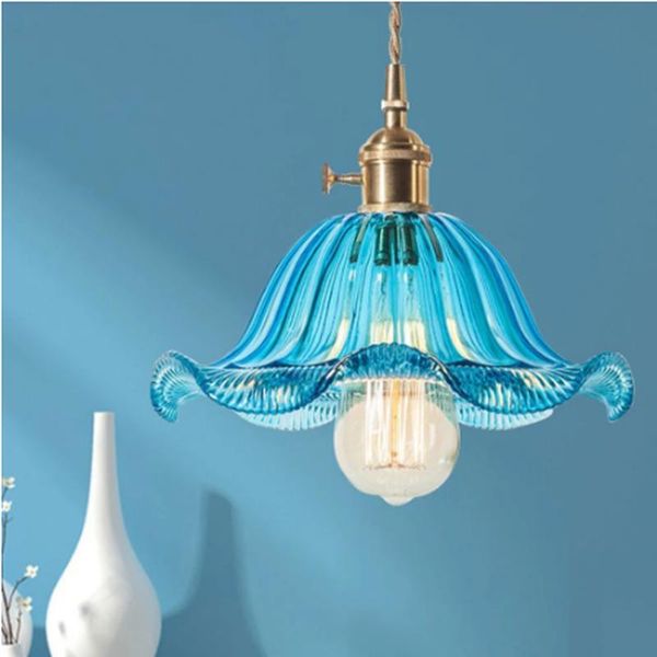 

pendant lamps brass glass light nordic creative minimalist single head e27 lamp for restaurant bar balcony cafe zm101405