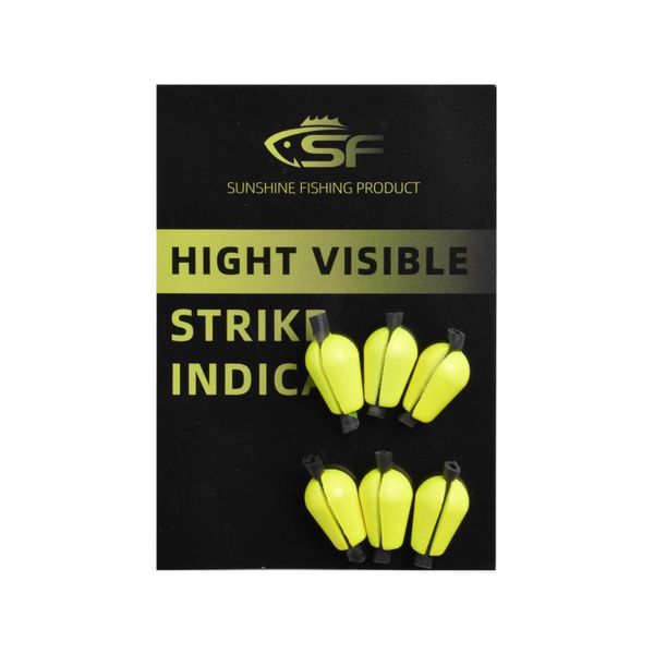 

fishing strike indicator foam material teardrop floating bobber accessories