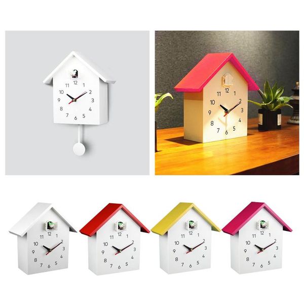 

wall clocks cuckoo clock modern bird house hanging watch home school office