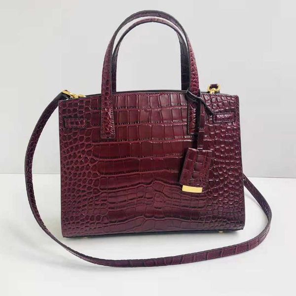 

evening bags women bright painted alligator print shoulder bag genuine leather luxury brand handbags lady crocodile pattern crossbody