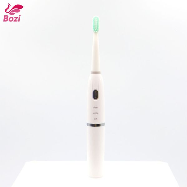 

ultrasonic electric toothbrush automatic three grade battery universal label for adults and children