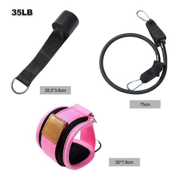

resistance bands fitness elastic ankle straps buckle strap build perfect body
