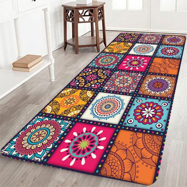 

christmas flannel carpet floor blanket living room bedroom office door anti-slip mat family square party decor carpets