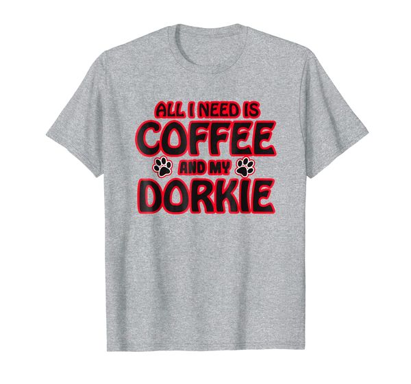 

funny dorkie gifts - the perfect dorkie dog shirt, White;black