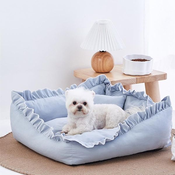 

summer cat bed house kennel dog with pillow nest cushion sofa pet rug accessories beds & furniture