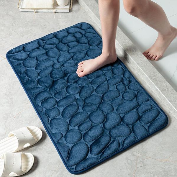 

carpets 3d cobblestone comfortable mats toilet fast absorbing water rugs bathroom decor carpet for kitchen bedroom