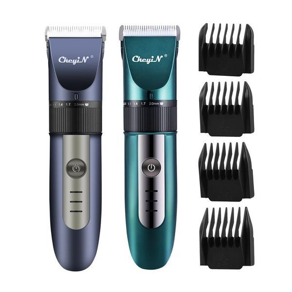 

hair clippers ckeyin rechargeable clipper low-noise trimmer cordless beard haircut kit professional men cutting machine