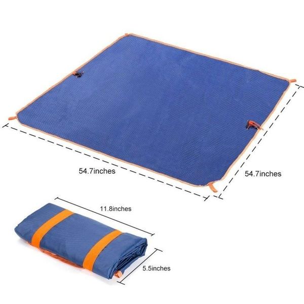 

outdoor pads waterproof travel bag & picnic mat beach blanket multifunctional foldable lightweight camping