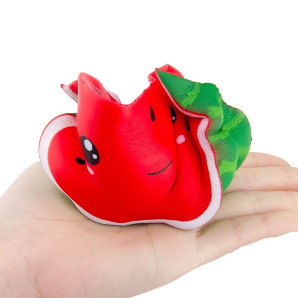 

Kawaii Jumbo Watermelon Big Squishy Simulated Fruit Slow Rising Bread Scented Squeeze Toy Stress Relief for Kid Xmas Gift