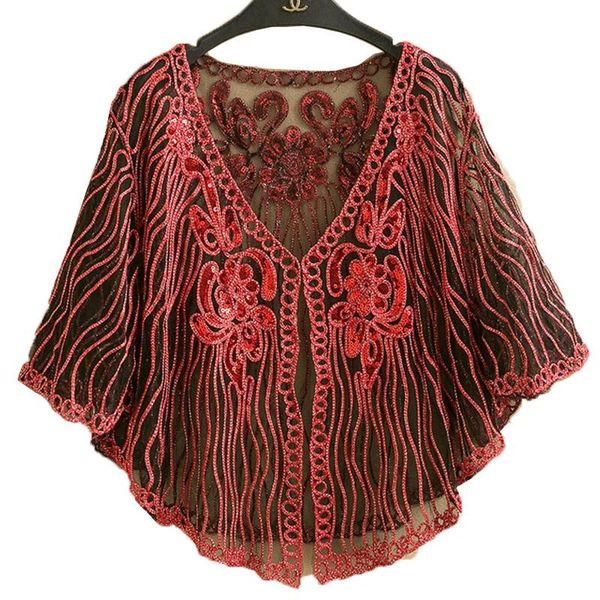 

women's jackets sundress coat shawl female cardigan women jacket ultra-thin cutout embroidery outerwear summer sun protection clothing, Black;brown