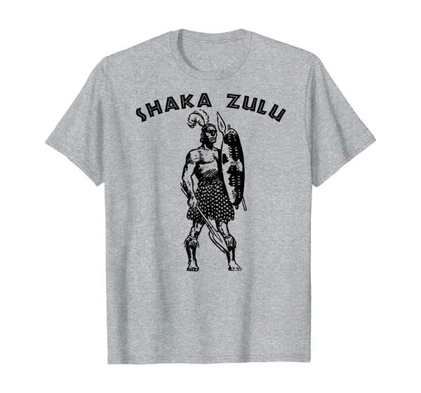 

vintage shaka zulu t-shirt-black pride african king shirt, White;black