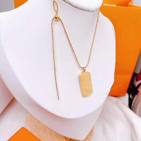 

high polished classic designer women necklace stainless steel gold silver rose colors sets heart love pendant trendy jewelry wholesale