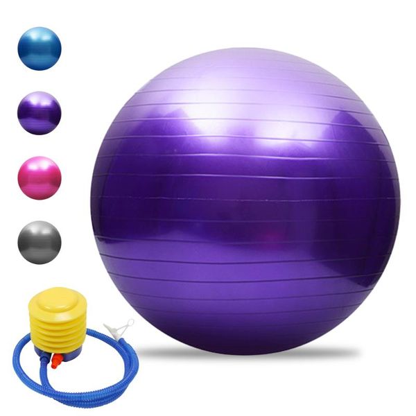 

lixada 45cm/55cm/65cm/75cm anti-burst yoga ball thickened stability pilates barre physical fitness exercise balls