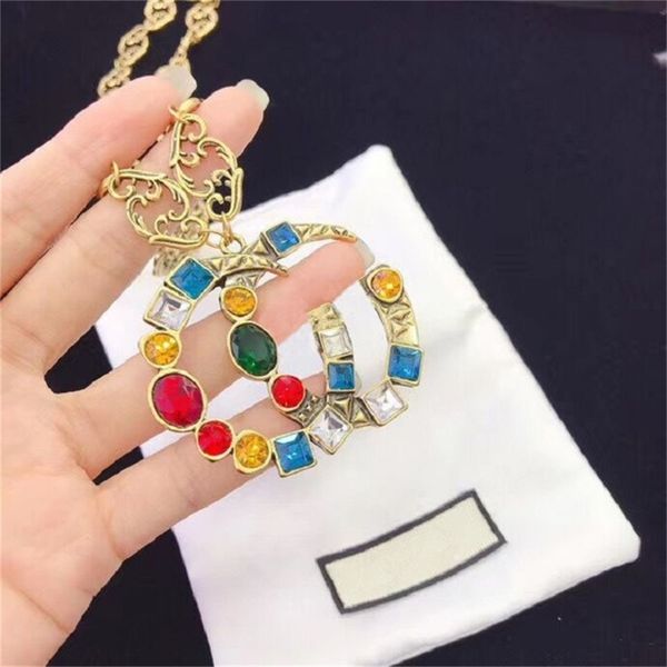 

87% off wholesale shop gujia years new seven color irregular diamond necklace, Silver