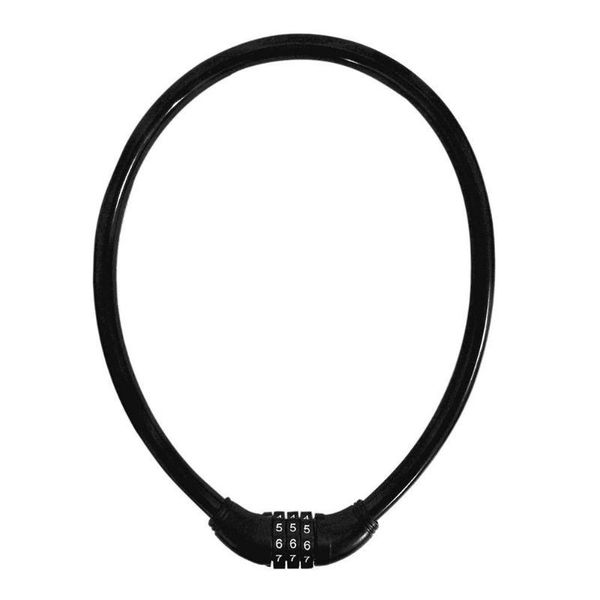 

bike locks code password combination cable lock steel wiring bicycle safety