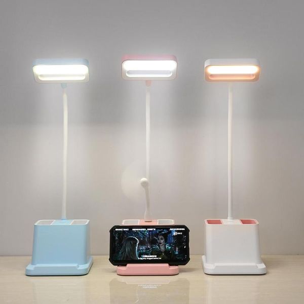 

table lamps multifunctional led lamp fashion multi-function standard paragraph usb rechargeable touch control bedroom desk light