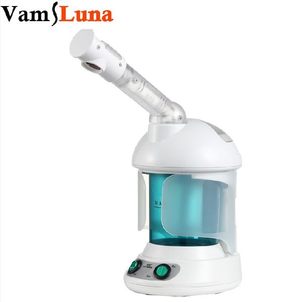 

nano vaporizador facial whitening skin vapor de ozono facial spa device skin moisturizer ozone facial steamer mist fogger, Black;white