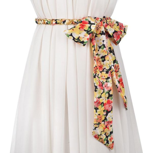 

belts lady fancy chiffon ribbon with coconut husk belt for dress waistband skirt pd08, Black;brown