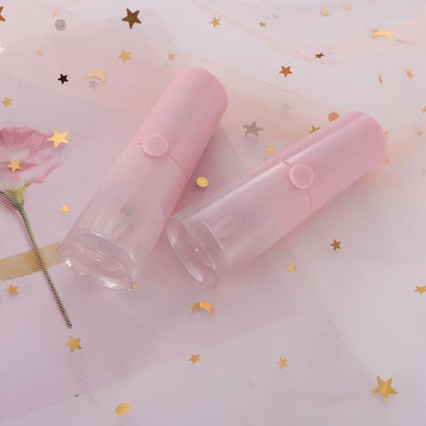 

storage bottles & jars 4.5ml gradient pink plastic lipgloss tubes empty lip gloss packaging makeup tools cosmetic containers refillable