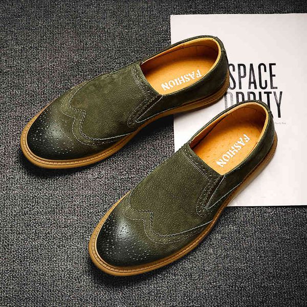 

dress shoes sapatos masculinos de camurça antiderrapante, mocassim casual retrô antiderrapante para trabalho e escritório 1l0f, Black